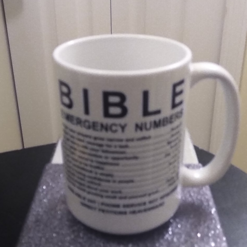 Bible Emergency Numbers Coffee/Tea Mug